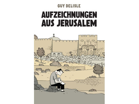 Cover Guy Delisle: "Aufzeichnungen aus Jerusalem"