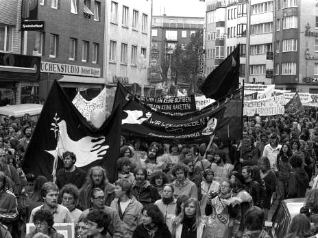 Friedensdemonstration in Bonn, 1981