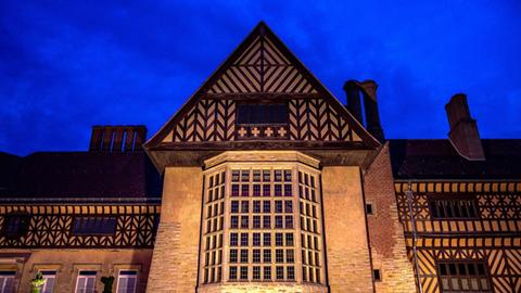 Das Potsdamer Schloss Cecilienhof.