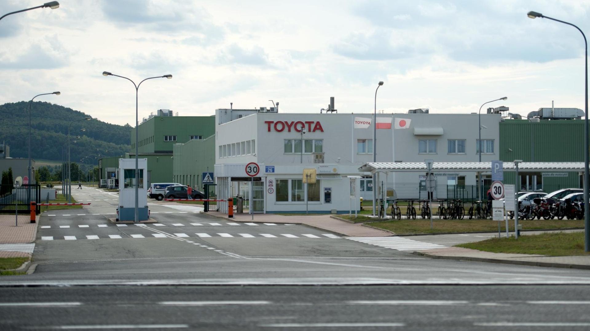 Das Toyota Motoren- und Getriebewerk im polnischen Waldenburg (Walbrzych)