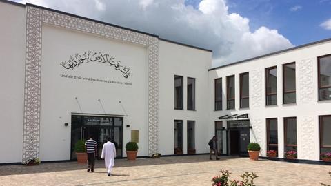Die Moschee der Ahmadiyya in Riedstadt
