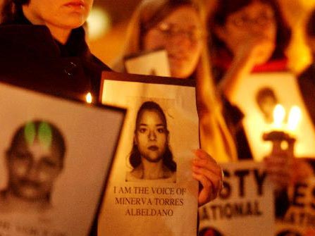 Gedenken an Mordopfer in Ciudad Juárez