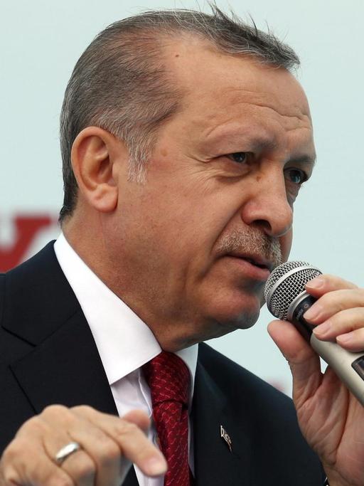 Der türkische Staatspräsident Recep Erdogan bei einer Veranstaltung in Istanbul am 6. Mai 2016.