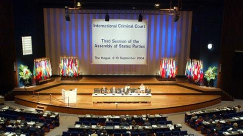 Die Grundlage der Arbeit des nternationalen Strafgerichtshofs (ICC) in Den Haag ist das Rom-Statut.