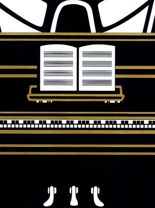 Cover der Graphic Novel "Piano Oriental" von Zeina Abirached