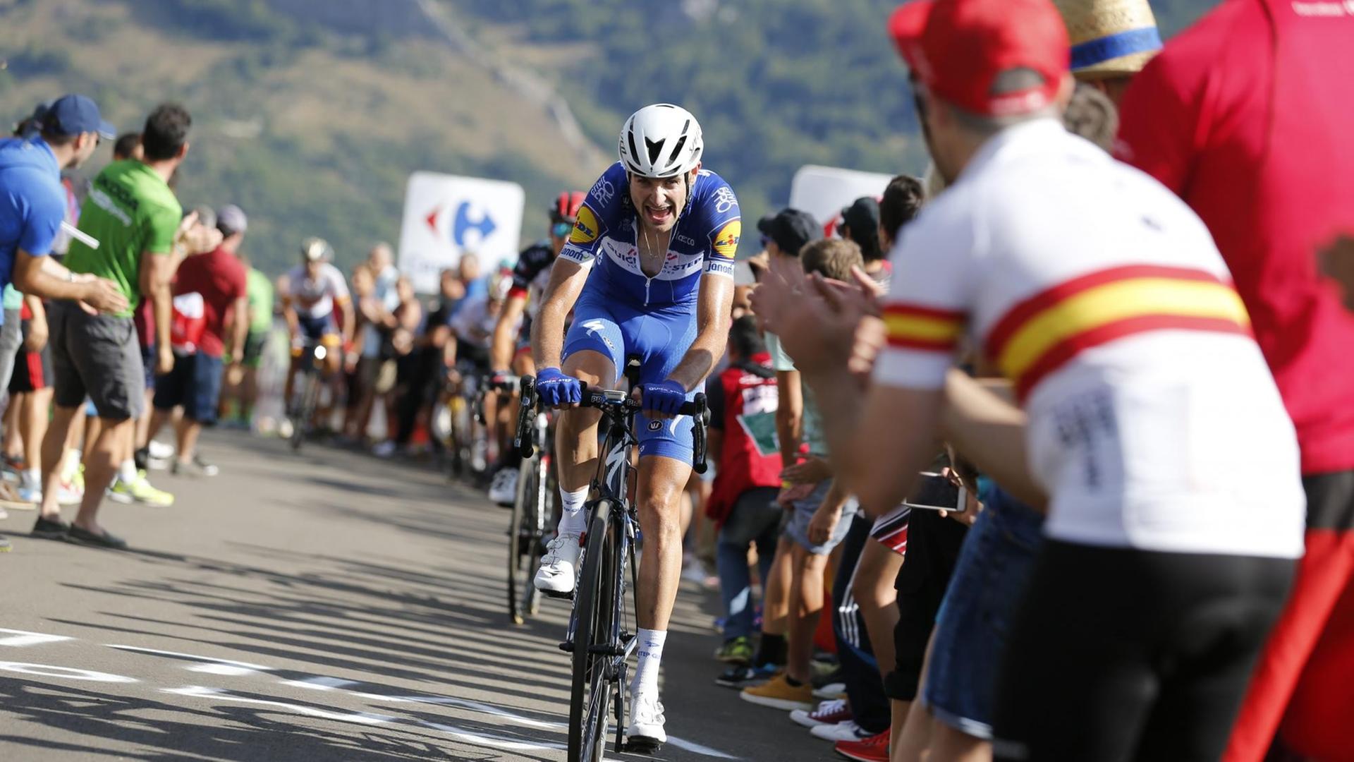 Das bergige Gelände sorgt für anspruchsvolle Etappen bei der Vuelta.