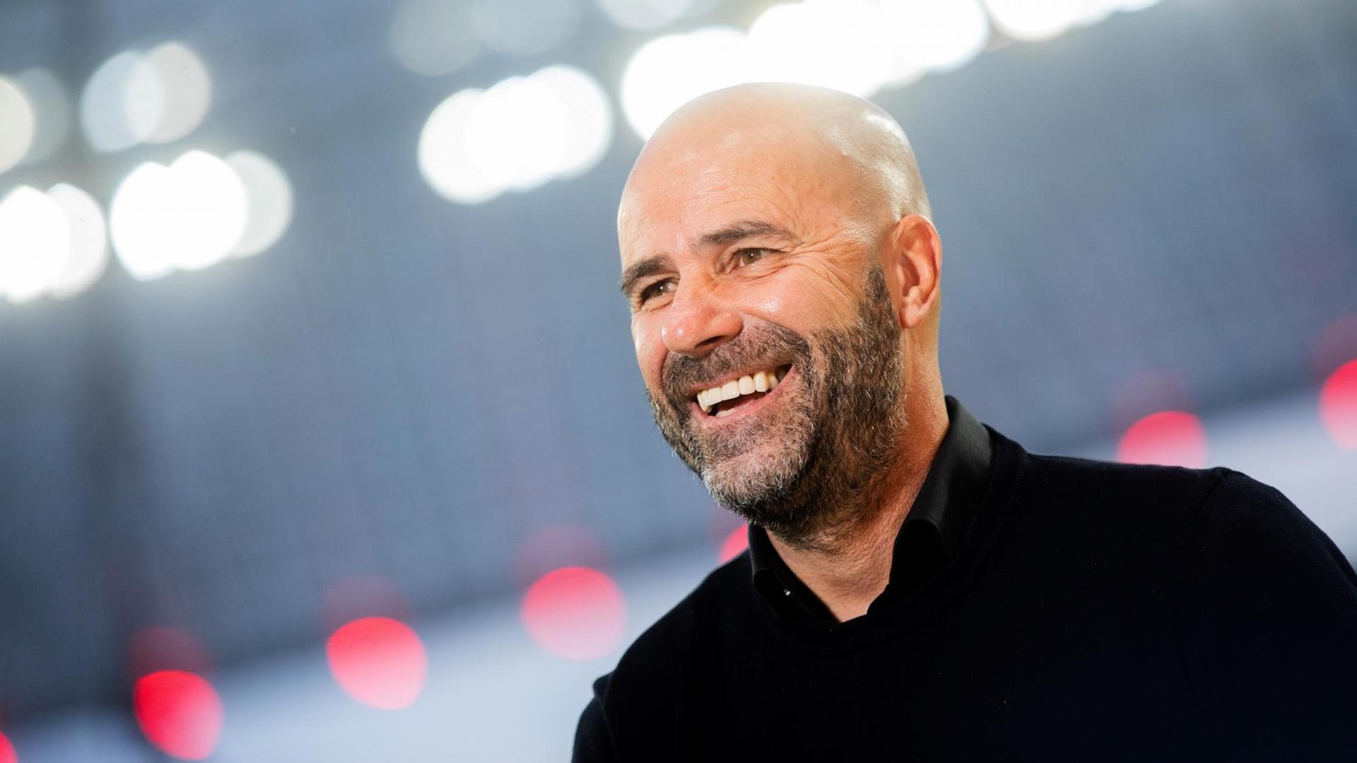 Trainer Bosz verlängert seinen Vertrag in Leverkusen bis 2022. (ARCHIV - 26.10.2019)