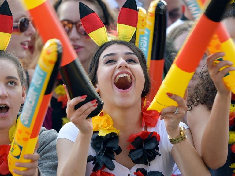 Fans der deutschen Fußball-Nationalmannschaft