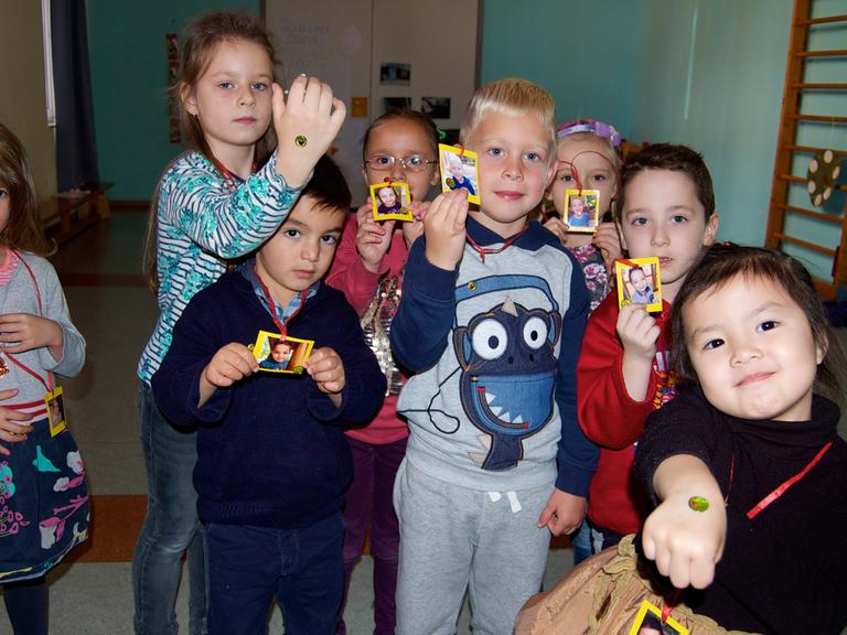 Kinder in einer Kita in Ludwigshafen