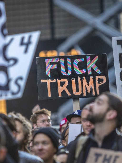 Anti-Trump-Proteste in New York.