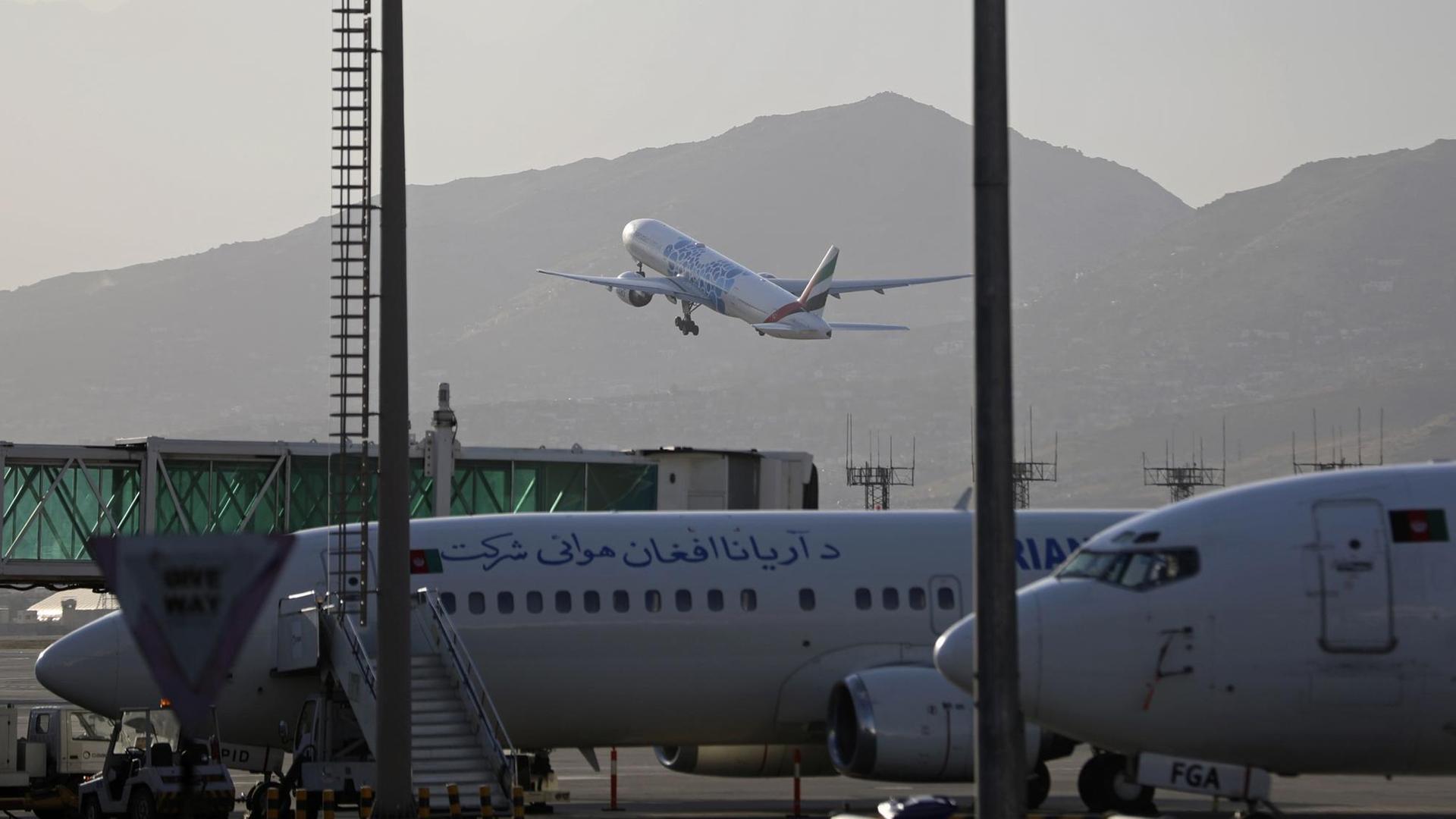 Flughafen in der afghanischen Hauptstadt Kabul