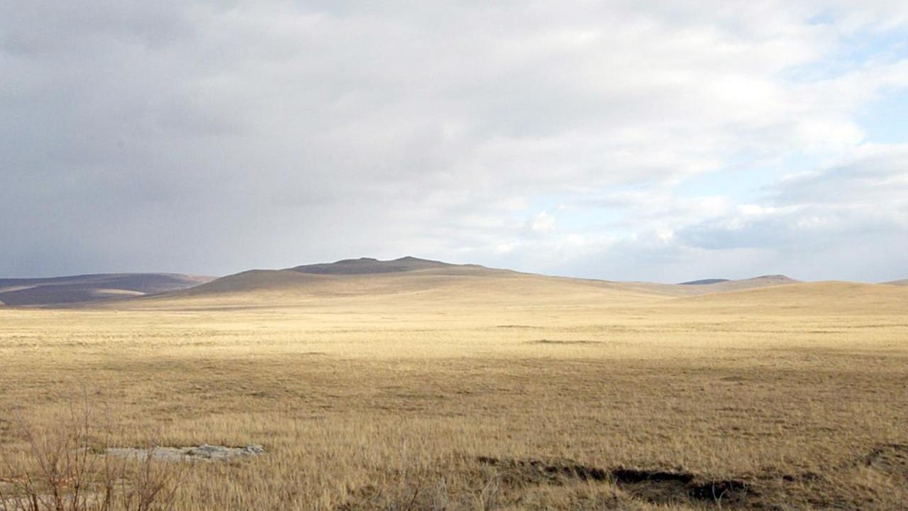 Die Xilinguole-Steppe in der Inneren Mongolei