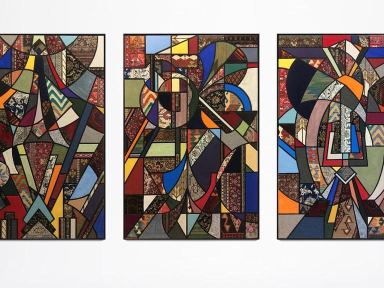 Teppich-Collage von Nevin Aladağ