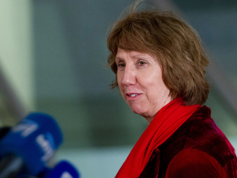 Die EU-Außenbeauftragte Catherine Ashton
