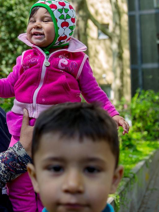 Roma, Familie, Flüchtlinge, Kinder, Berlin, Deutschland, Balkan, Asylbewerber