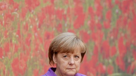 Angela Merkel - aufgenommen am 28. Mai 2014 im Deutschen Historischen Museum