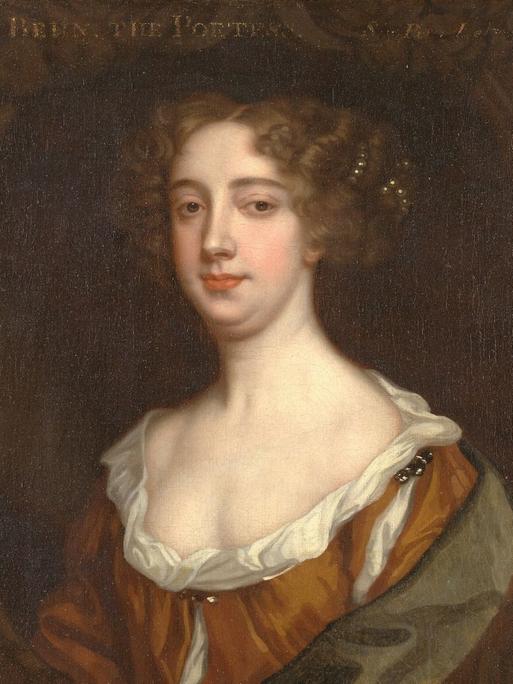 Die Schriftstellerin Aphra Behn (1640-1689), porträtiert vom Maler Peter Lely (1618-1680)
