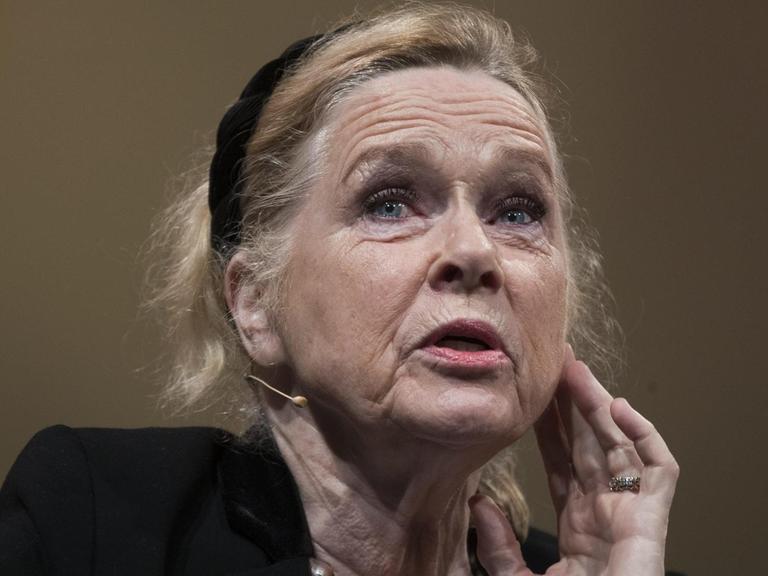 Die norwegische Schauspielerin Liv Ullmann (2018).