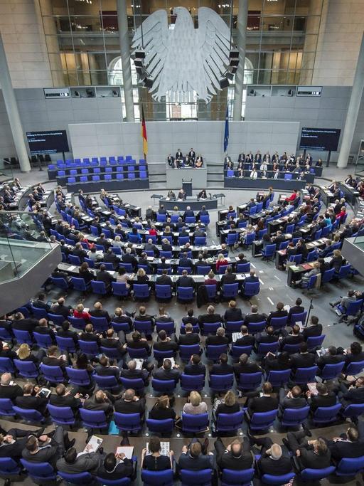 Die konstituierende Sitzung des 19. Deutschen Bundestages am 24.10.2017