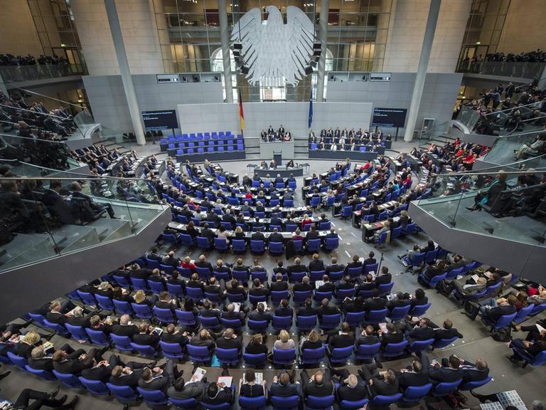 Die konstituierende Sitzung des 19. Deutschen Bundestages am 24.10.2017