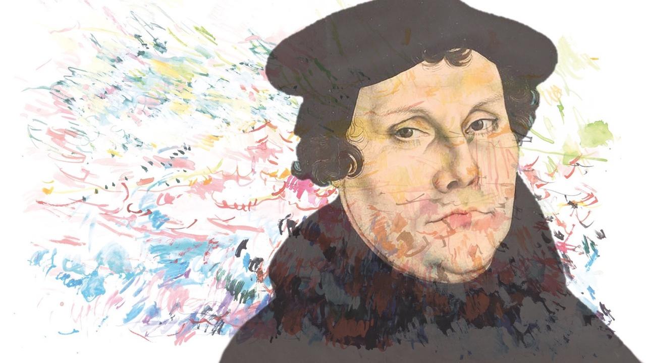 Ausschnitt aus CD-Cover "new eyes on" Martin Luther