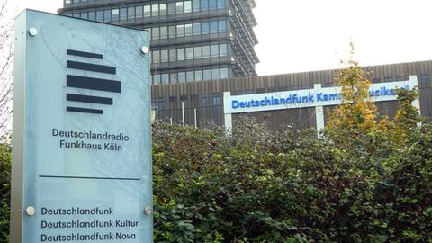 Die Gebäude des Deutschlandfunks im Kölner Stadtteil Raderthal