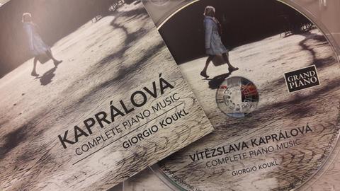 CD Cover Abbildung - Kaprálová - Complete Piano Music, Giorgio Koukl