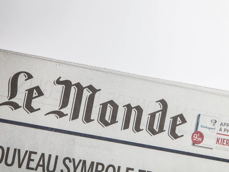 Die linksliberale Tageszeitung "Le Monde" aus Paris