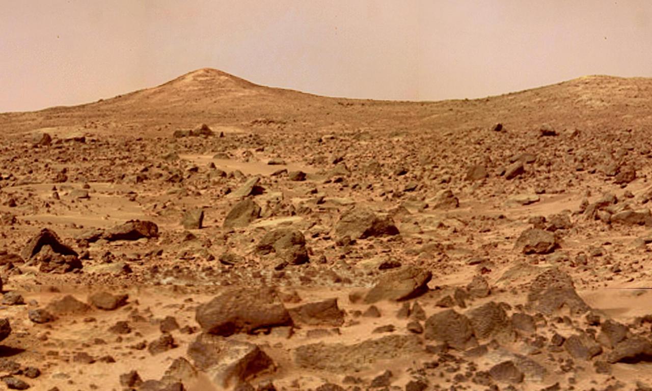 Marswüste – aufgenommen von Mars-Pathfinder Marswüste – aufgenommen von Mars-Pathfinder