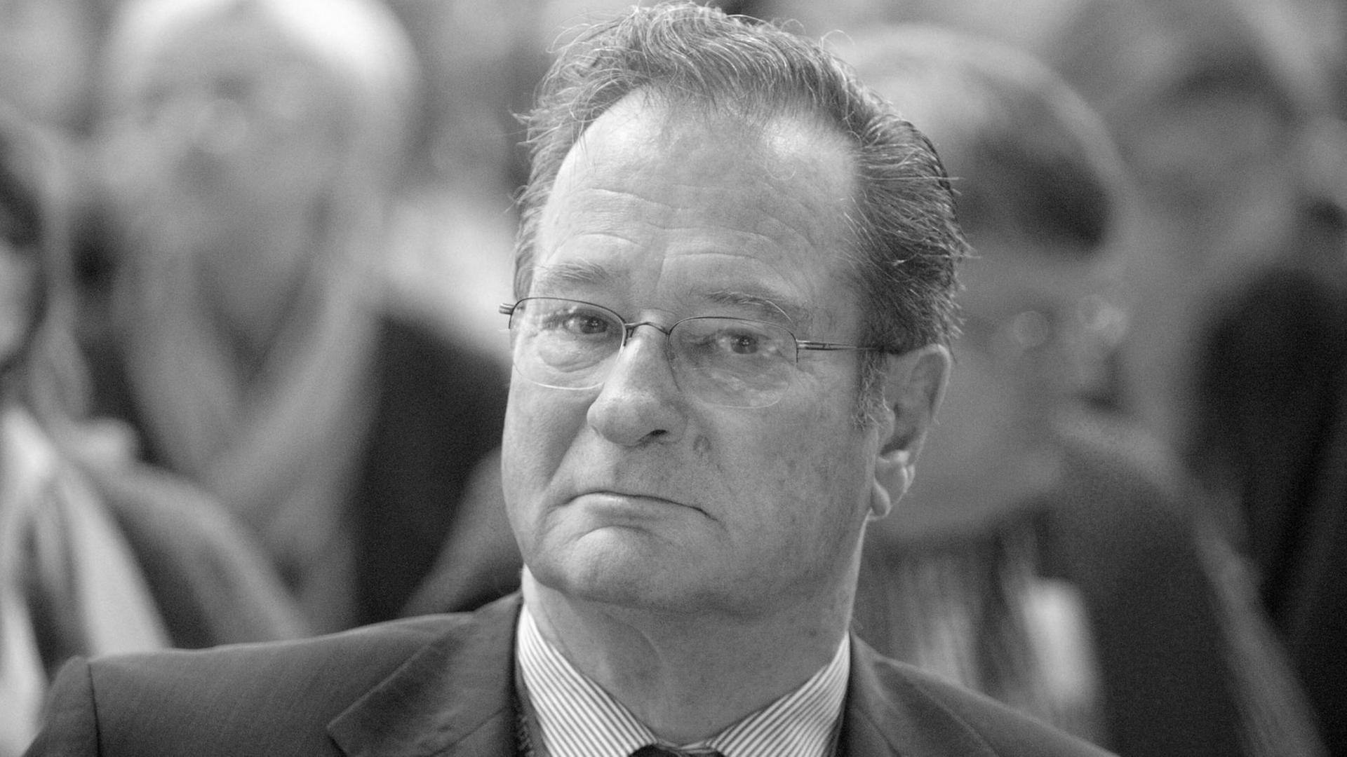 Ex-Bundesaußenminister Klaus Kinkel auf einem FDP-Europaparteitag im Januar 2014
