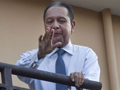Ex-Diktator Jean-Claude /Baby Doc" Duvalier bei seiner Rückkehr nach Haiti Ex-Diktator Jean-Claude /Baby Doc" Duvalier bei seiner Rückkehr nach Haiti