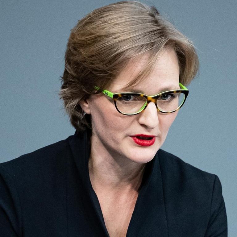 Die Bundestagabgeordnete Franziska Brantner (Bündnis 90/Die Grünen)