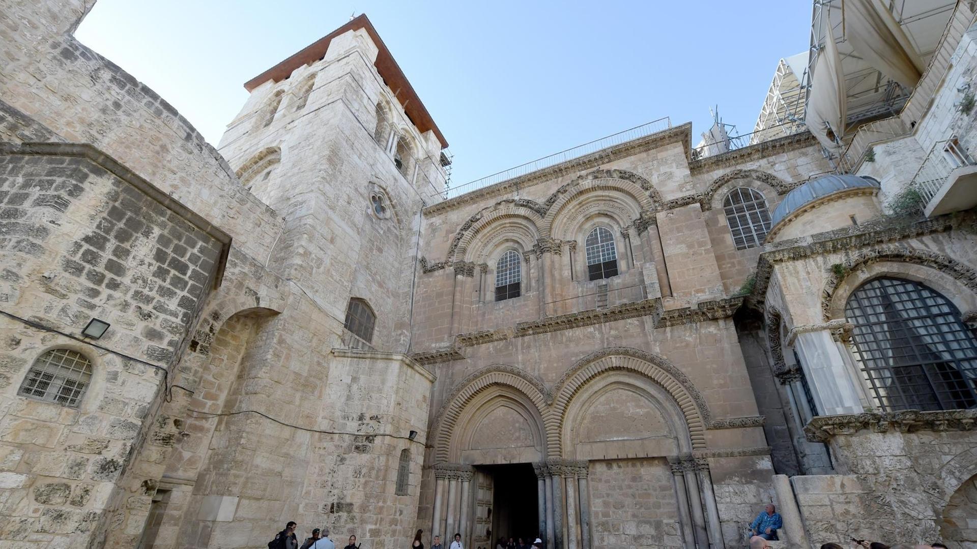 Die Grabeskirche in Jerusalem