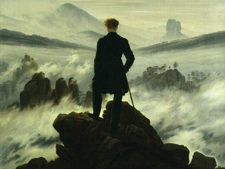 Der Wanderer, Caspar David Friedrich