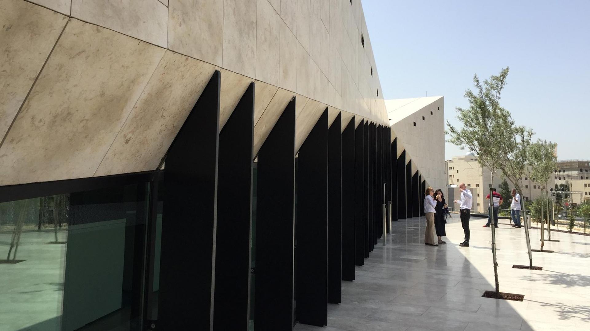Außenansicht des Palästina-Museums in Ramallah