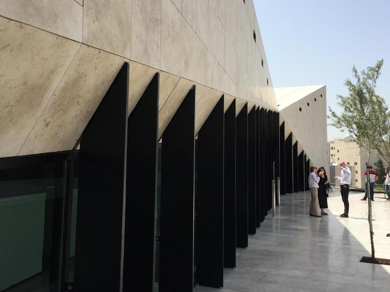 Außenansicht des Palästina-Museums in Ramallah