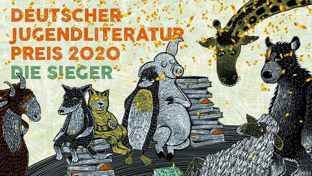 Sieger-Motiv zum Deutschen Jugendliteraturpreis 2020