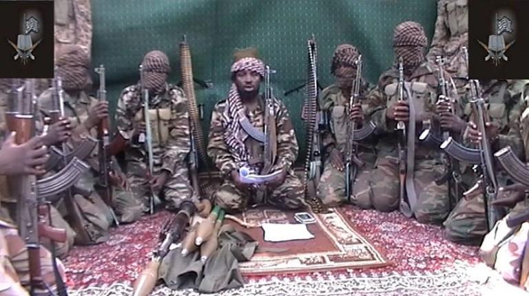 Das Foto soll unter anderem Abubakar Shekau, bisheriger Anführer von Boko Haram, zeigen.