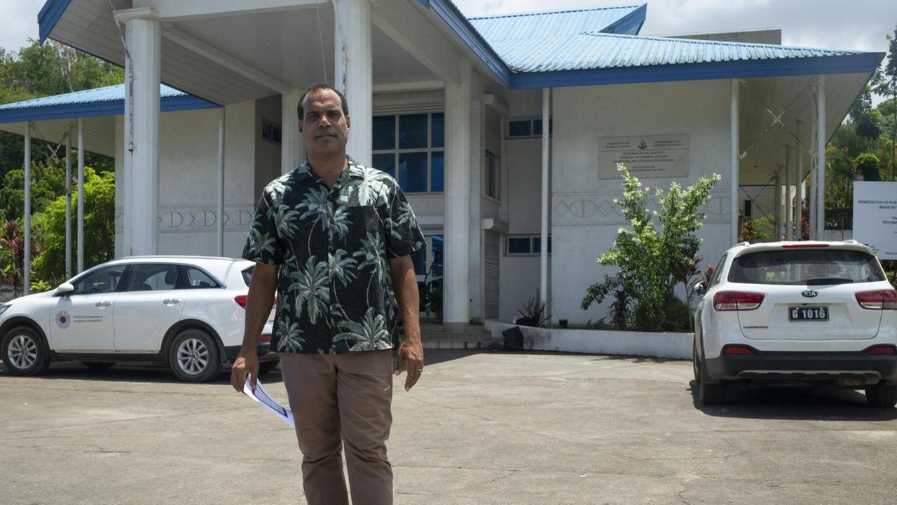 Ralph Regenvanu von dem Außenministerium Vanuatus