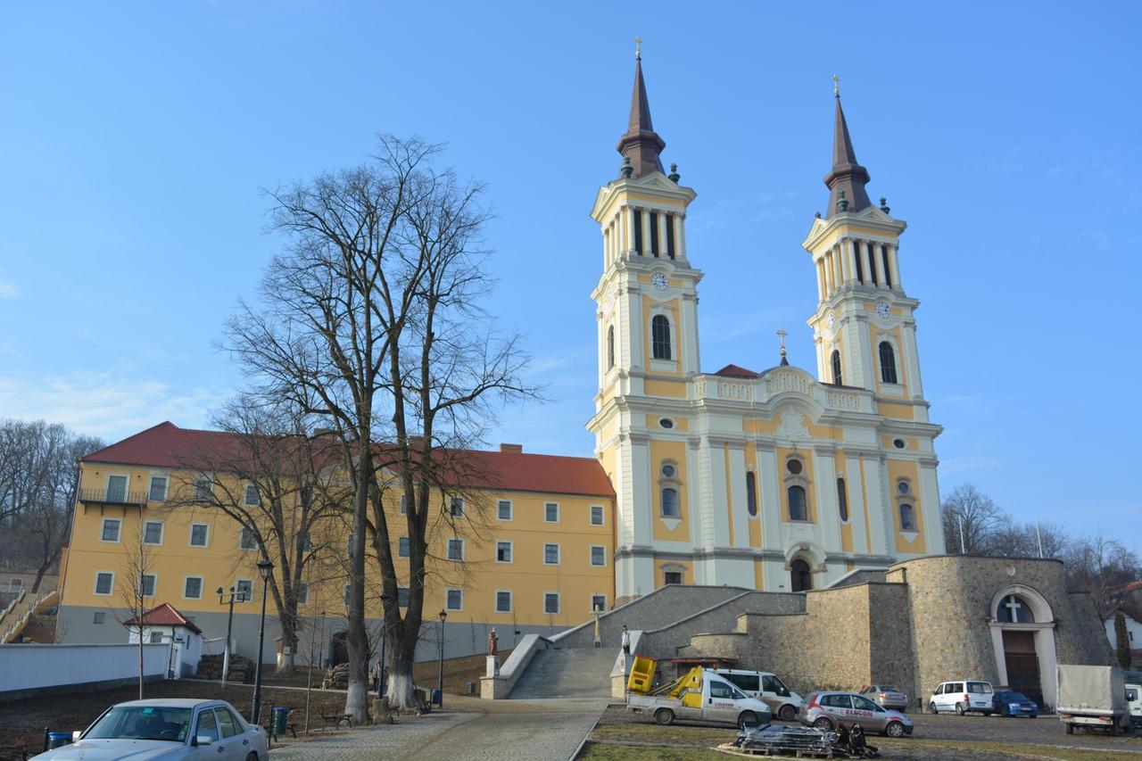 Die Wallfahrtskirche Maria Radna im rumänischen Banat (31.1.2016)