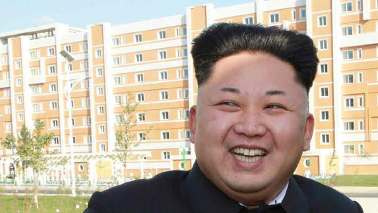 Dieses Bild der staatlichen Nachrichtenagentur zeigt Kim Jong-Un, die Aufnahme soll aus dieser Woche stammen.