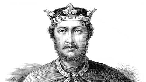 Porträt von Richard Löwenherz (1157-1199), König von England.