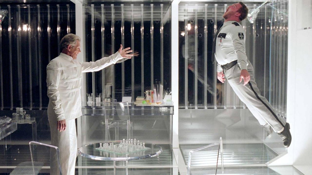Ian McKellen als Magneto in einer Szene von "X-Men 2"