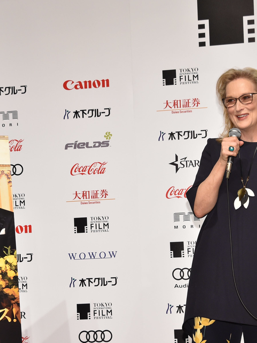 Schauspielerin Meryl Streep bei der Premiere von "Florence Foster Jenkins" in Tokio.