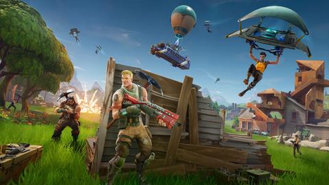 Screenshot des Spiels "Fortnite"