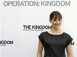 Die Schauspielerin Jennifer Garner macht in Basel Werbung für ihren neuen Film "Operation Kingdom".