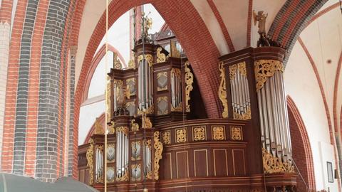 Prospekt der Arp-Schnitger Orgel in der Ludgeri-Kirche in Norden