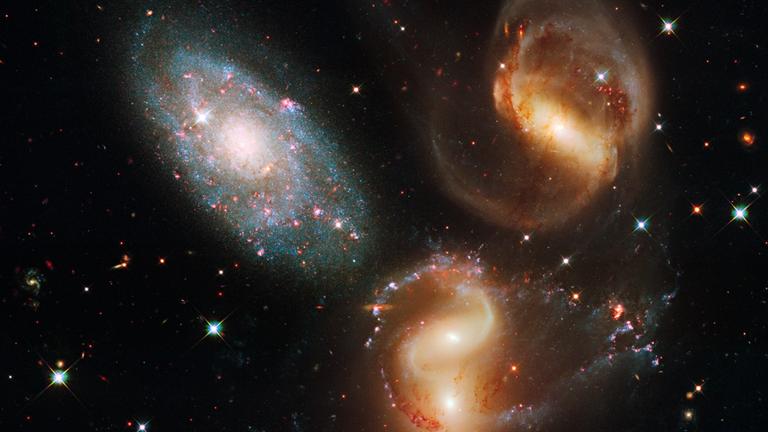 Stephans Quintett, eine der schönsten Galaxien-Gruppen