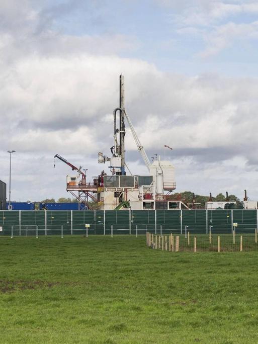 Der einzige aktive Fracking-Standort in Großbritannien befindet sich in Kirkham in Nordengland. Dort bohrt die Firma Cuadrilla Resources Limited bohrt nach Öl und Gas.