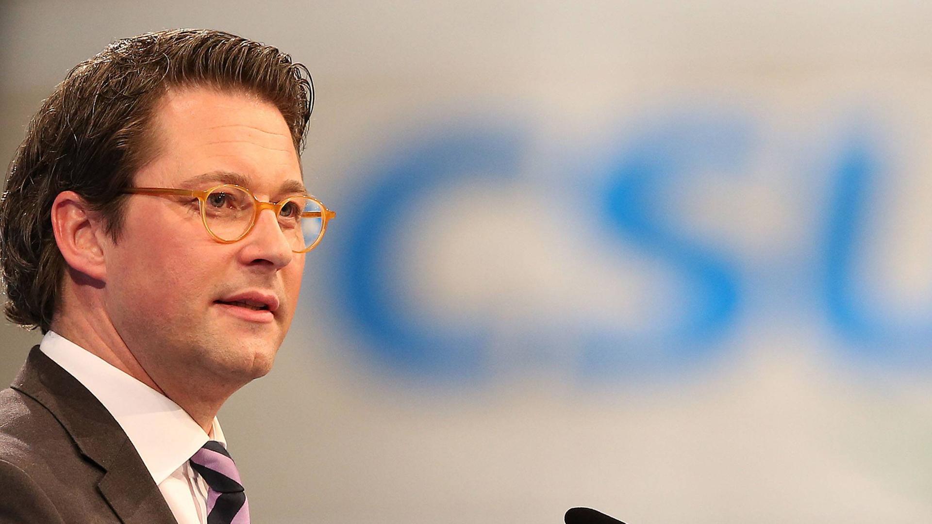 Der CSU-Generalsekretär Andreas Scheuer.